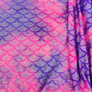 Large Mermaid Tie Dye Hologram