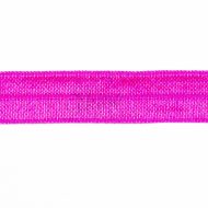Foldover Elastic Neon Pink