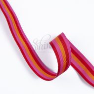 Pink Liquorice Striped Ribbon