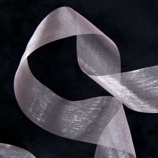 Powdered Pink Organza Ribbon