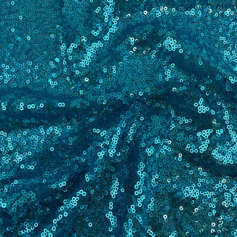 Glitz Stretch Mesh Aqua Sparkle – Shine Trimmings & Fabrics