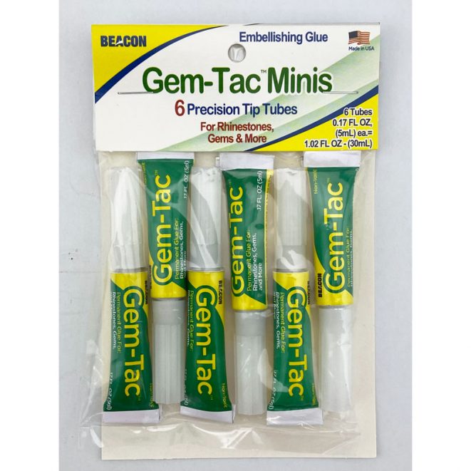 GemTac Glue Shine Trimmings & Fabrics