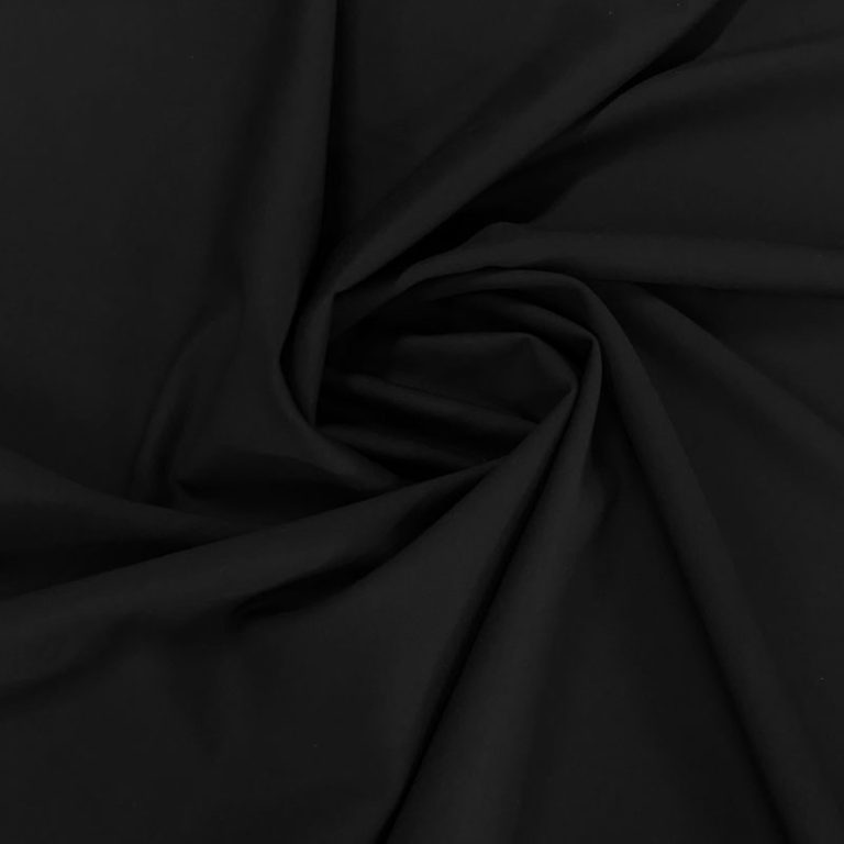 Ponte De Roma Fabric – Black – Shine Trimmings & Fabrics