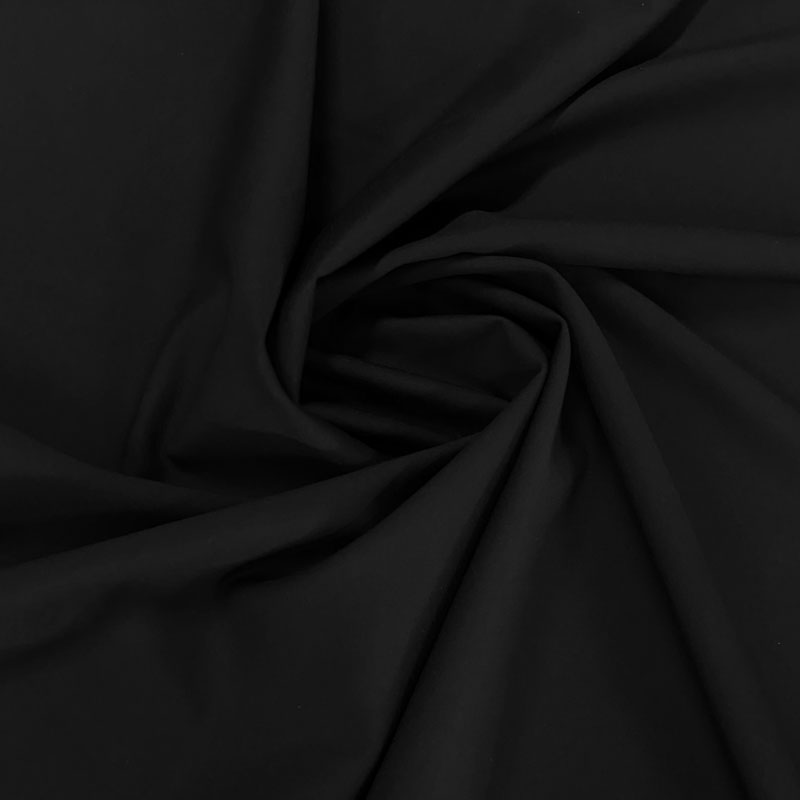 Ponte De Roma Fabric – Black | Shine Trimmings & Fabrics