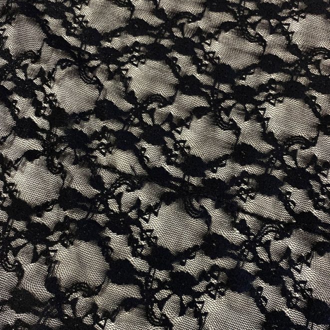 Grace Foil Stretch Lace Black – Shine Trimmings & Fabrics