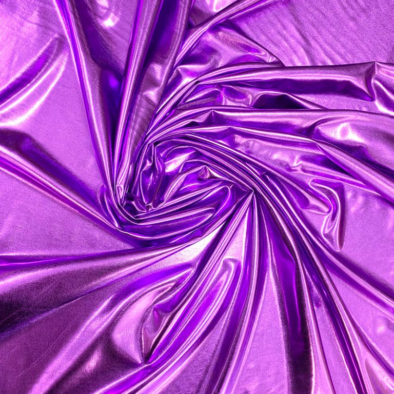 Foil Finish Stretch Spandex-Purple – Shine Trimmings & Fabrics