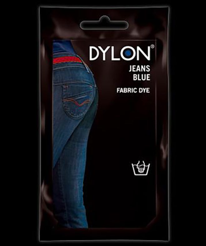 Dylon FAbric Dye Jeans Blue Shine Trimmings & Fabrics