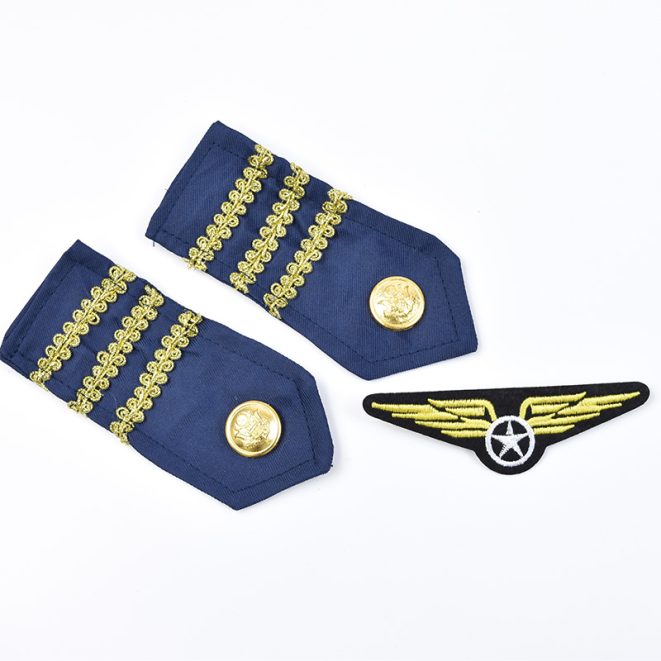 Pilot Badge and Epaulettes – Shine Trimmings & Fabrics