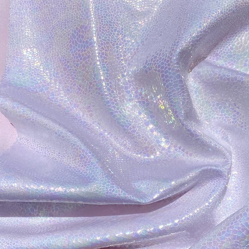 Candy Snake Spandex White | Shine Trimmings & Fabrics