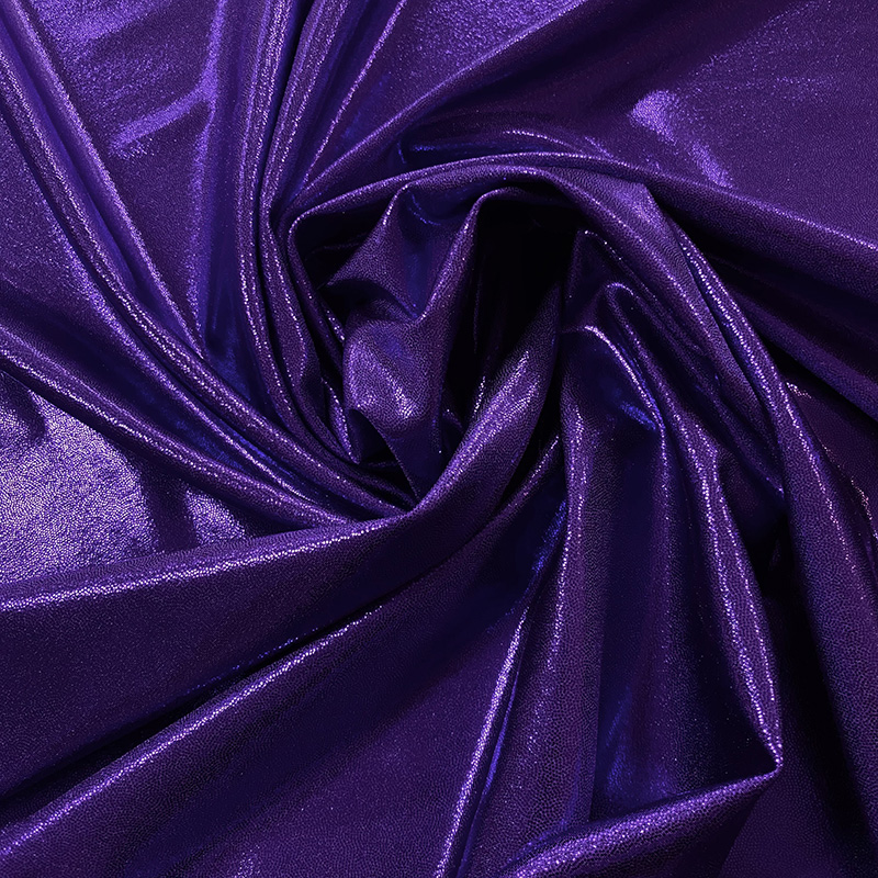 Shimmer Stretch Spandex Purple