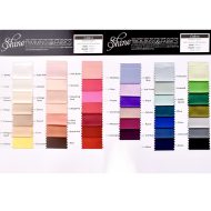 Celina Stretch Satin Sample Card