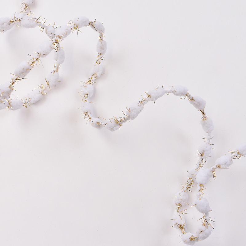 Snowball String White/Gold