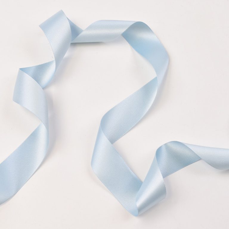502 Ribbon Satin Ribbon Pale Blue – Shine Trimmings & Fabrics