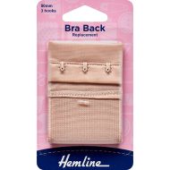 Hemline Bra Back Replacement 50mm Nude