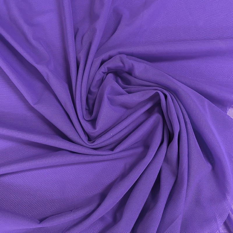 Stretch Mesh – Purple – Shine Trimmings & Fabrics