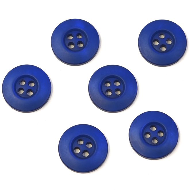 Pearl Finish Button 4 Holes Indigo – Shine Trimmings & Fabrics