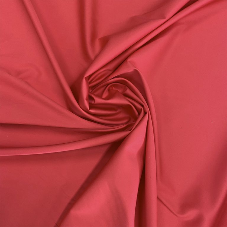 One Way Stretch Poplin – Red | Shine Trimmings & Fabrics