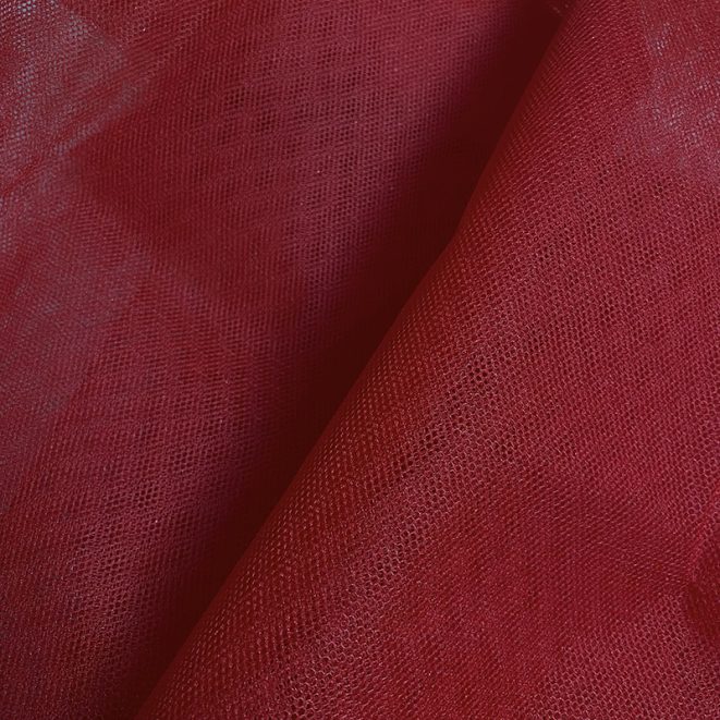 Net – Rubino – Shine Trimmings & Fabrics