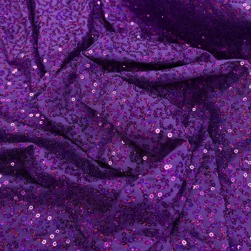 Broadway Sequin - Purple - Hologram Sequin