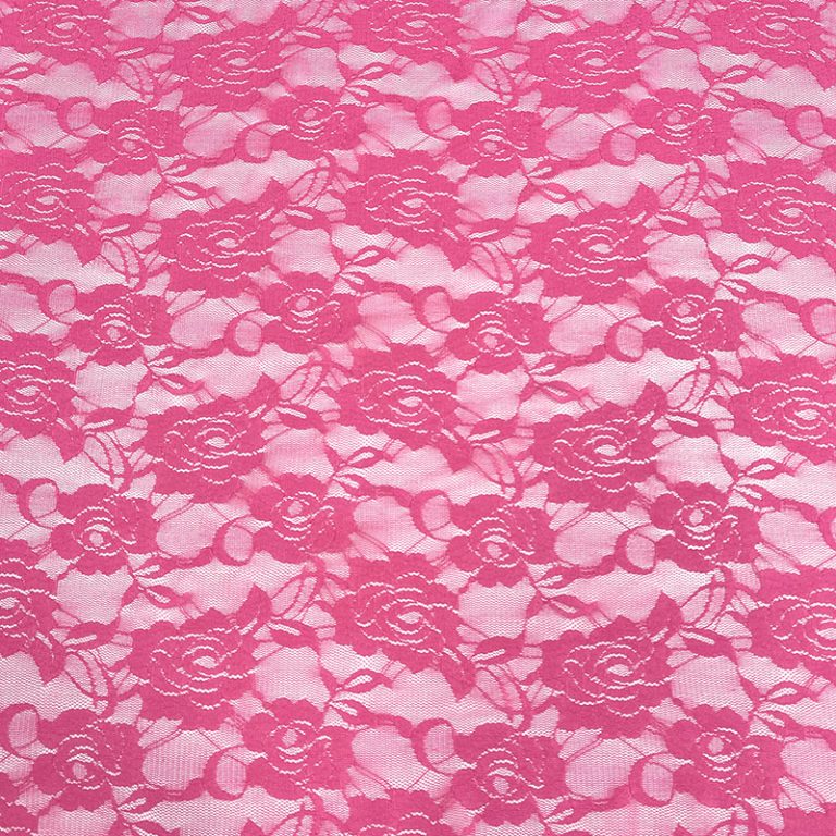 Valentina Stretch Lace Raspberry – Shine Trimmings & Fabrics