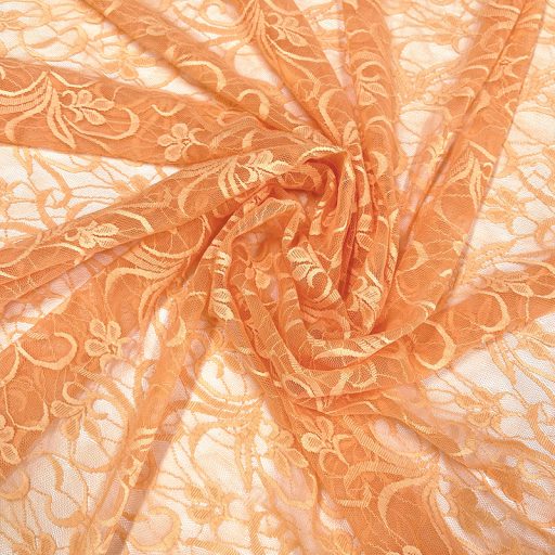 Lilibet Stretch Lace Apricot