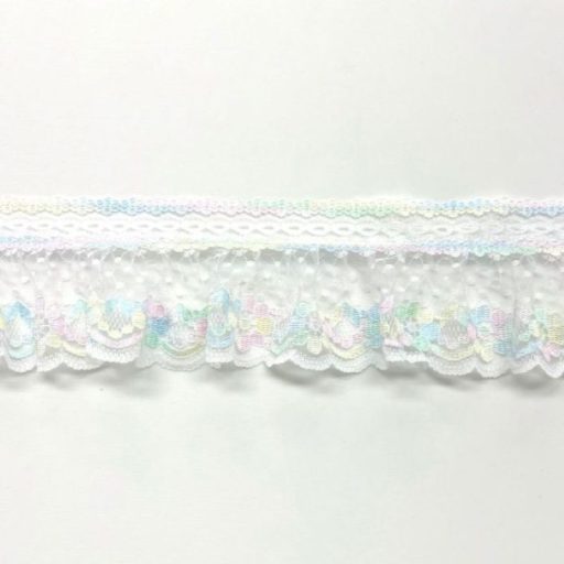 Tutu Lace Trimming Rainbow