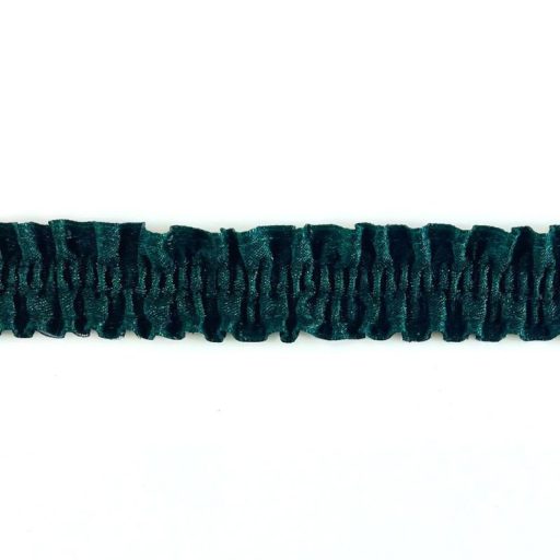 Ribbon Garter Elastic - Bottle Green