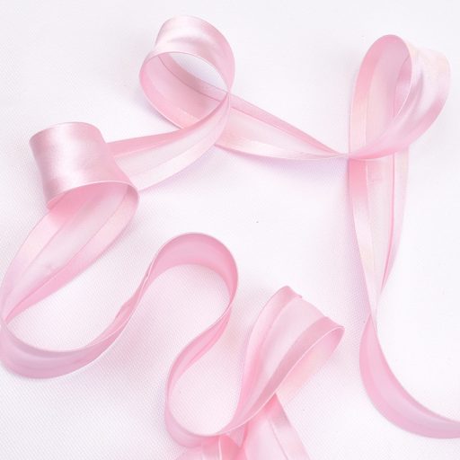 Satin Bias Binding Pink