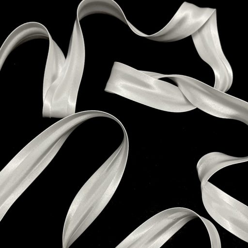 Satin Bias Binding White