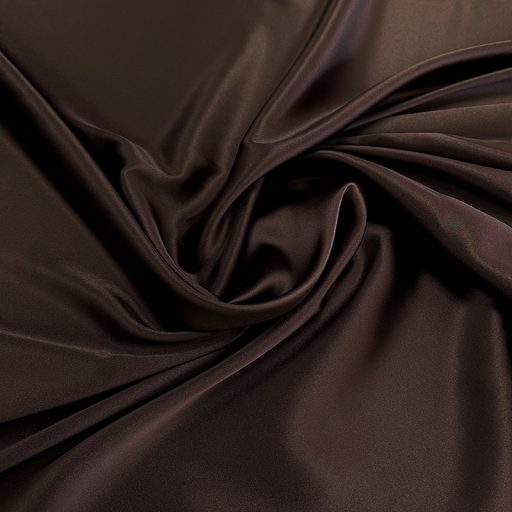 Celina Stretch Satin Chocolate
