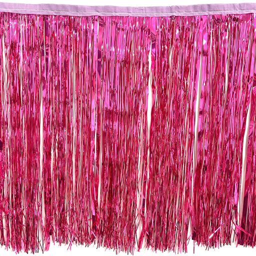 Tinsel Fringe 20" Hot Pink