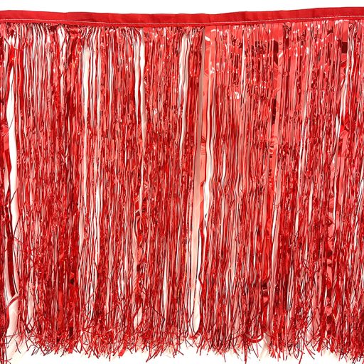 Tinsel Fringe 20" Red