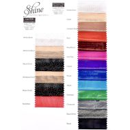 Metallic Foil Stretch Mesh & Glitter Stretch Mesh Sample Cards