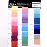 Shot Chiffon Cationic Sample Cards