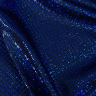 Illusion Stretch Spandex Black/Royal