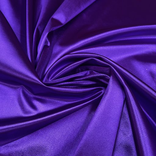 Stretch Satin Purple