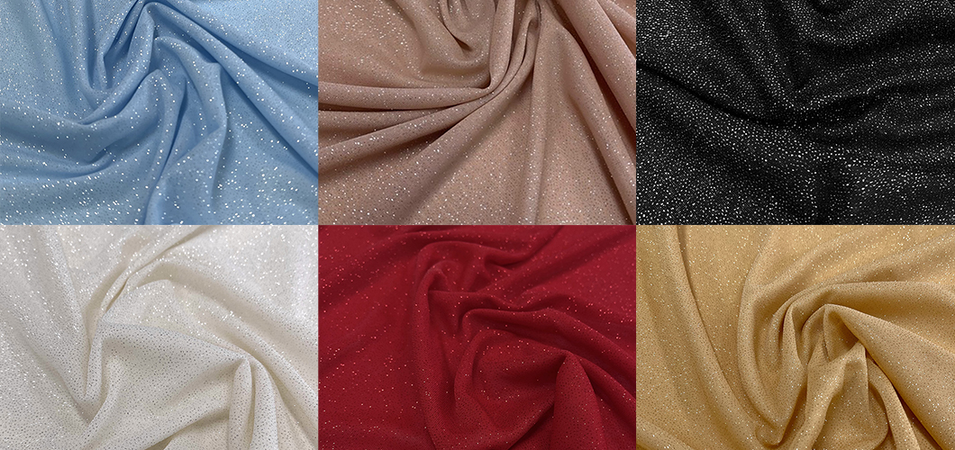 New Glitter Knit Chiffon Colours