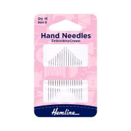 Hemline Hand Needles Embroidery Crewel Size 8