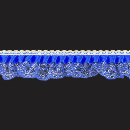 Small Dolls Lace 123 - Royal/ Gold