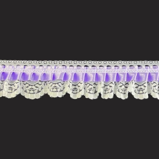 Small Dolls Lace White/Lilac