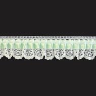 Small Dolls Lace White/Mint