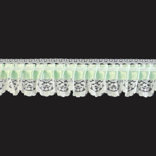 Small Dolls Lace White/Mint