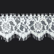 Chantilly Lace Trimming 860 White