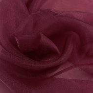 Crystal Organza Claret