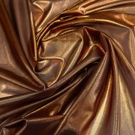 Metallic Foil Stretch Mesh Copper