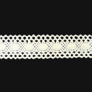 Cluny Lace Trimming LO183-1 White