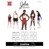Jalie Pattern - JUSTINE fitted athletic shorts 4563