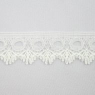 Nylon Lace Trimming 275 Cream - Full Roll