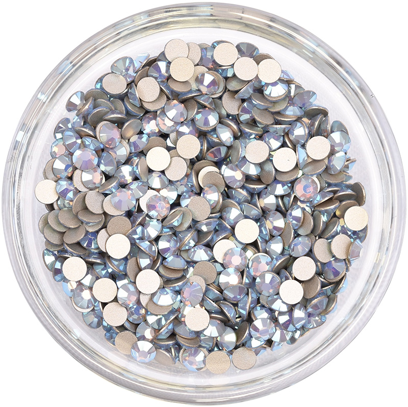 Preciosa Flat Back No Hot Fix Chaton Rose MAXIMA - Light Sapphire Opal AB (31110AB)