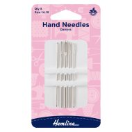 Hemline Darners Hand Needles Size 14-18 5 pcs